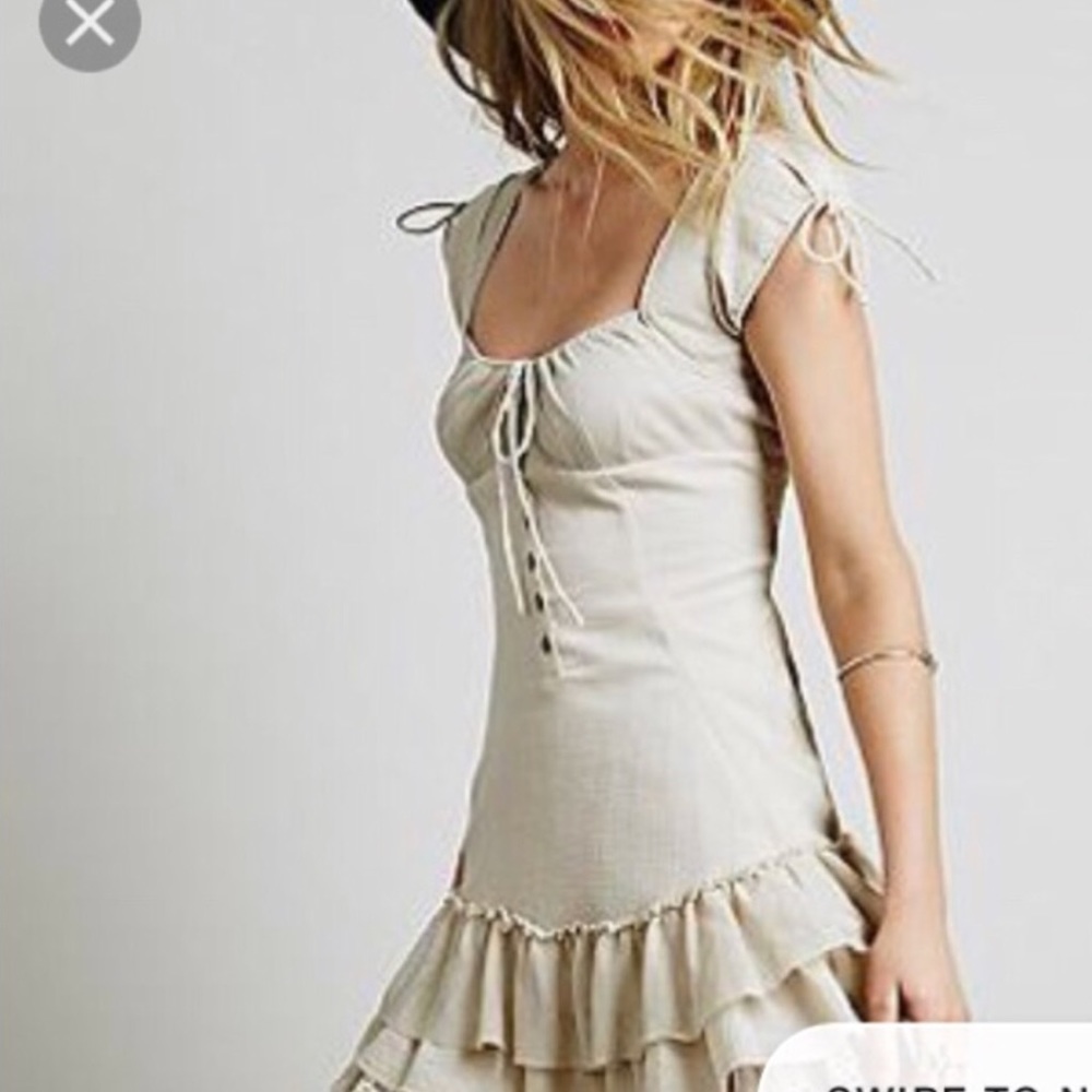 💕Free People “Sweetly B” Mini Dress 💕